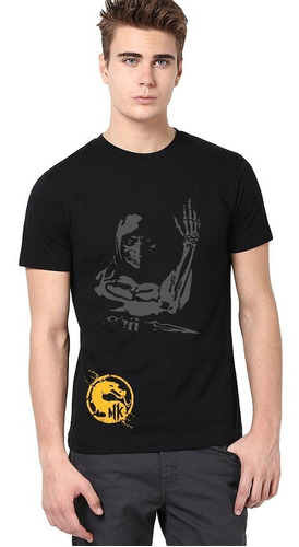 Playera Videojuegos Ps4 Xbox One Mortal Kombat Xl Scorpion 