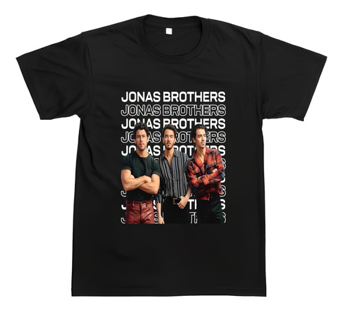 Playera De Los Jonas Brothers, Letters, Tour 2024, Envío Ráp