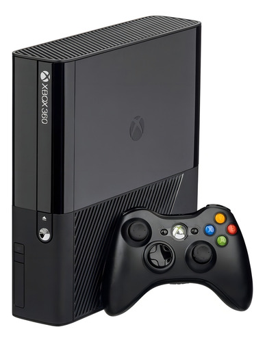 Microsoft Xbox 360 Super Slim 250GB Standard cor preto 2010 - Excelente (Recondicionado)