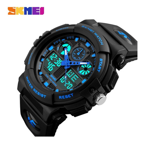 Imagen 8 de 8 de Reloj Skmei 1270 S Shock - Sumergible - Deportivo - Dual