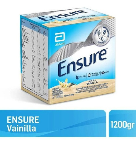 Ensure Polvo Vainilla Caja 1200grs