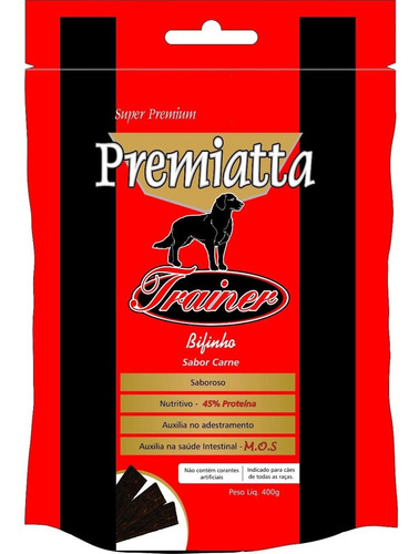 Petisco Bifinho Premiatta Carne Cães Adultos E Filhotes 400g