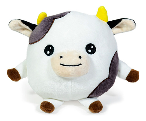 Alcancia De Peluche Vaca Con Luz Y Sonido, 17cm