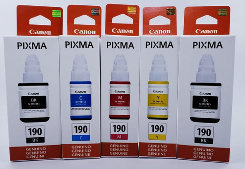 Kit X 4 Tintas Canon Gl-190 G2100 G3100 G4100 G4102 G3102