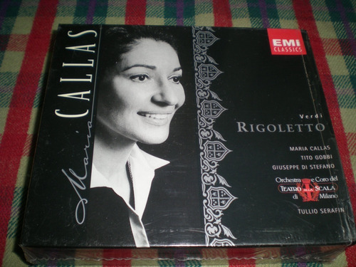 Maria Callas / Verdi Rigoletto Fatbox 2 Cds - Holland  (68 