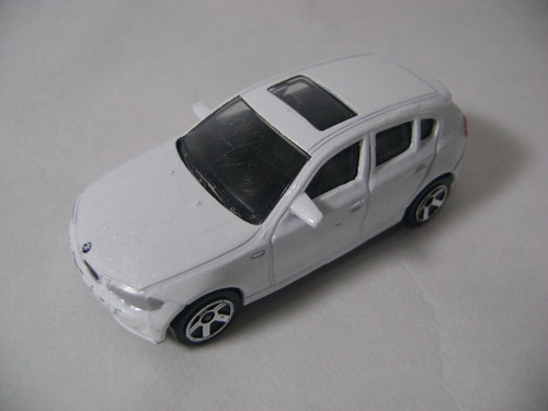 Imagen 7 de 10 de Nico Bmw Serie 1 Blanco Majorette Escala 1/58 (mjr 14)
