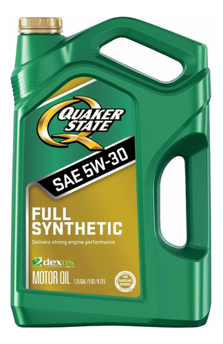 Aceite Quaker State 100% Sintético 5w30 4.73 Litros