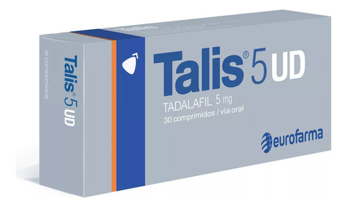 Talis5® Ud Eurofarma 5mg X 30 Comp. | Tadalafilo