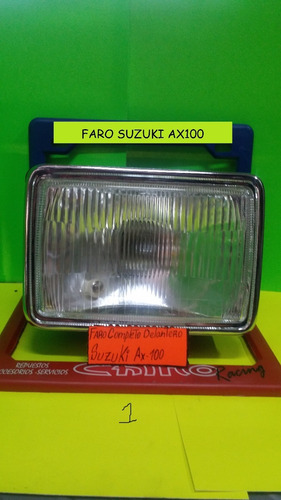 Imagen 3 de 4 de Faro Delantero Completo Moto Suzuki Ax100