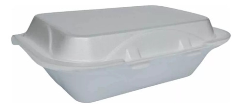 Envase Contenedor J-1 / Porta Colacion / Plumavit X 100 Uds