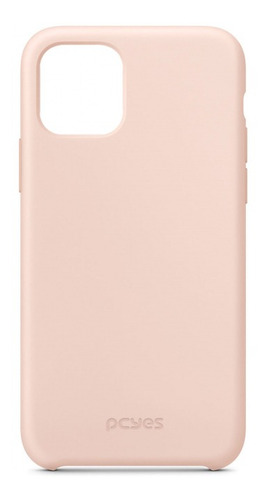Capa Para Celular iPhone 11 Pro Em Silicone Liquido - Rosa