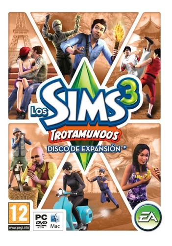 Los Sims 3 Trotamundos Juego Pc Original Fisico
