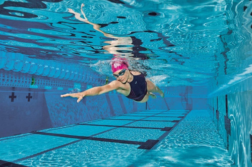 Imagen 2 de 2 de Gorra Arena Sirene Natación Pileta Pelo Largo Silicona