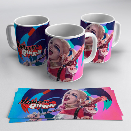 Taza Blanca 11 Oz / Harley Quinn , C02 (1 Pz)