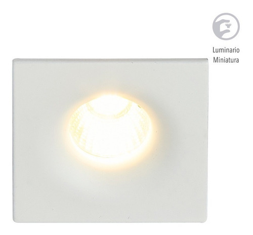 Lampara Acentro Empotrado Led Blanco 4w Luz Suave Cálida Tecnolite YDCLED-315/B