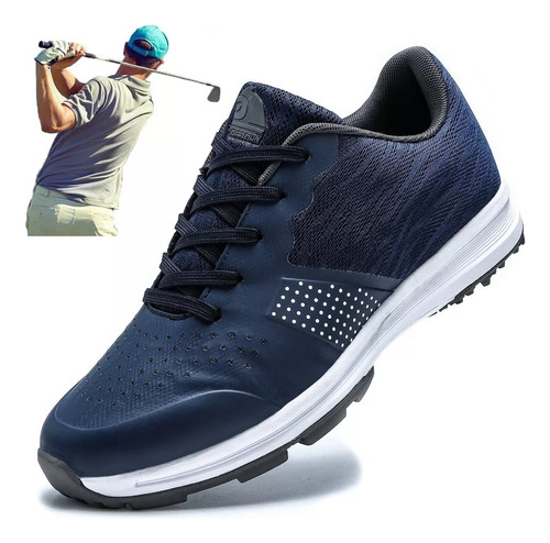 Zapatos De Golf Impermeables De Talla Grande, Zapatos De Ent