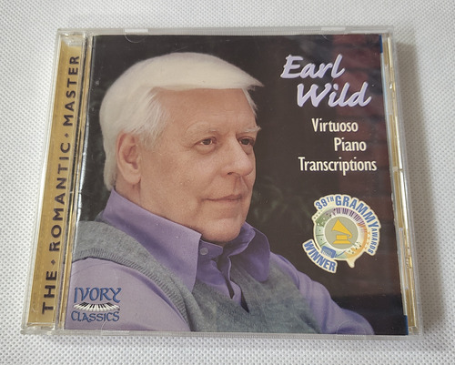 Cd Earl Wild Virtuoso Piano Transcriptions Original  