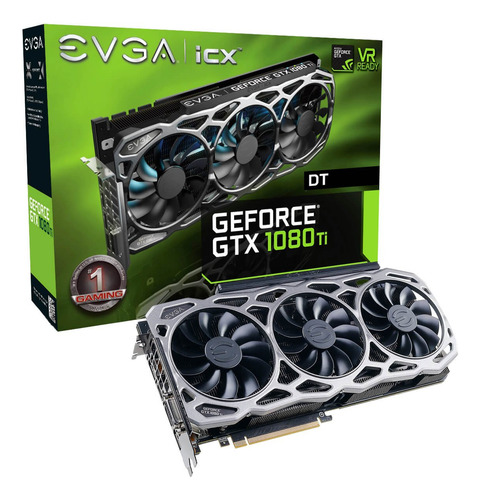 Tarjeta Gráfica Evga Geforce Gtx 1080 Ti Ftw3 Dt Gaming 11gb