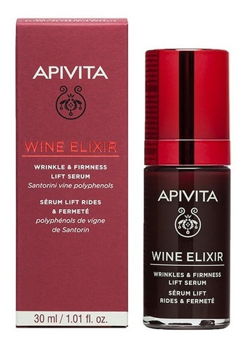 Apivita Wine Elixir Serum Antiarrugas Y Reafirmante 30 Ml Tipo de piel Normal