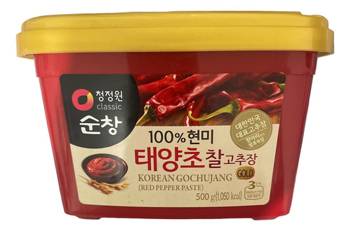 Korean Gochujang 500 G Pasta De Chile Seco Rojo Coreana