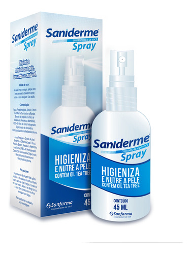 Spray Antisséptico - Anestésico Cicatrizante - Nutre A Pele
