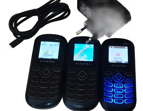 Celular Alcatel Ot-208 Vermelho (Usado)