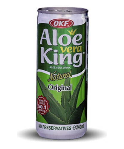 Jugo Okf Aloe Vera King Original Sugar Free 240ml Caja De 30