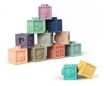 Comprar 12 Bloques De Silicona Para Juguetes Sensoriales Para Bebés.