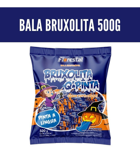 Kit Bala Doces Pirulito Halloween Presente
