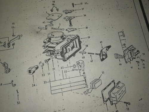 Carburador Holley 1 B Buje Resorte Seguro Bomba Pique (5811)