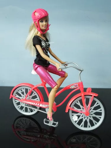 Boneca e Acessórios - Barbie - Passeio De Bicicleta - 18cm - Mattel