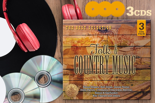 Folk & Country Music - 3 Cds