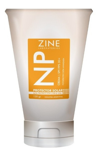 Np Protector Solar Spf 30+ Sin Color 120gr Zine