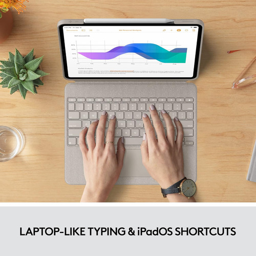 Logitech Combo Touch iPad Pro 12,9 Pulgadas (5ª Generació...