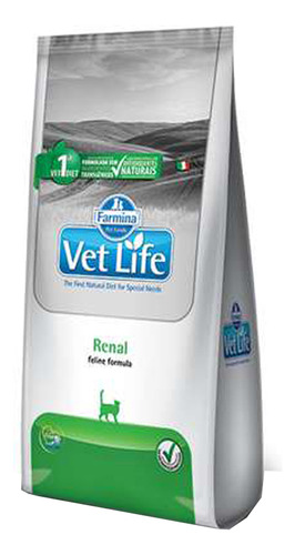 Ração Vet Life Natural Renal Para Gatos Adultos 2,0kg