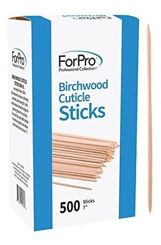 Implemento De Cutícula - Forpro Birchwood Cuticle Sticks, Fo