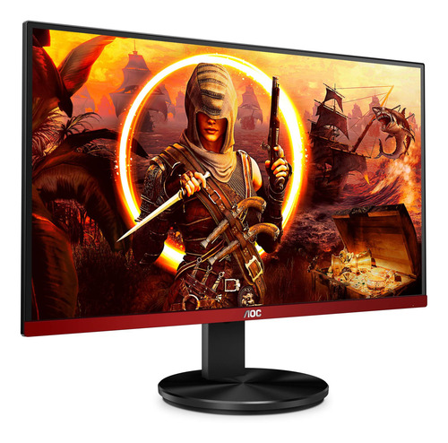 Imagen 2 de 5 de Monitor gamer AOC G2790VX LCD TFT 27" negro y rojo 100V/240V
