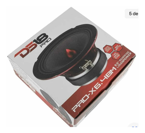 Parlante Rango Medios Ds18 Pro-x6.4bm Comprados En Usa 600w