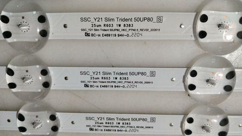 Tiras Led LG 50up7750 50up7750psb Ssc_y21 Slim Trident