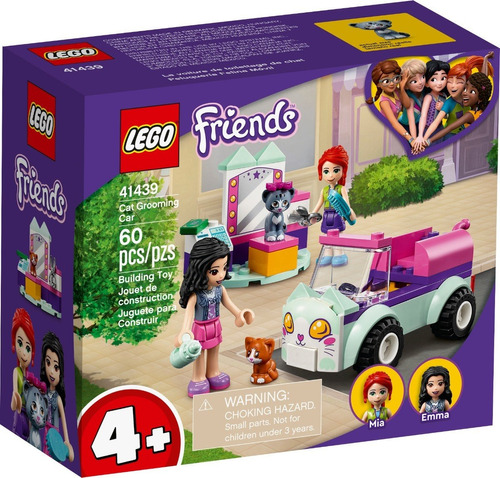 Lego® Friends - Peluquería Felina Móvil (41439) Cantidad de piezas 60