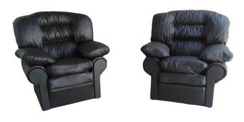 Dos Sillones Placer Individuales En Chenille