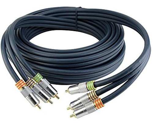 Hq Ultra 20ft Component Rca Cable