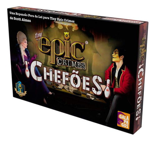 Tiny Epic Crimes: Chefões (expansão) - Galapagos - Meca
