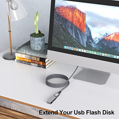 Cable De Extensión Usb De 15 Pies De Largo, Extensor Usb Tip