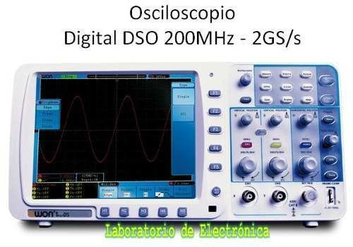 Osciloscopio digital Owon Technology SDS8202V - 200MHz de ancho de banda con 2 canales