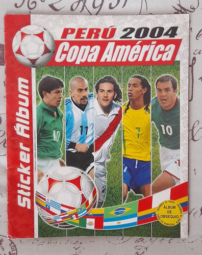 .- Album Futbol Copa America 2004 Navarrete Completo