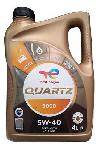 Aceite 4 Litros Quartz 9000 Peugeot Partner 1.6 Hdi 8v 2019