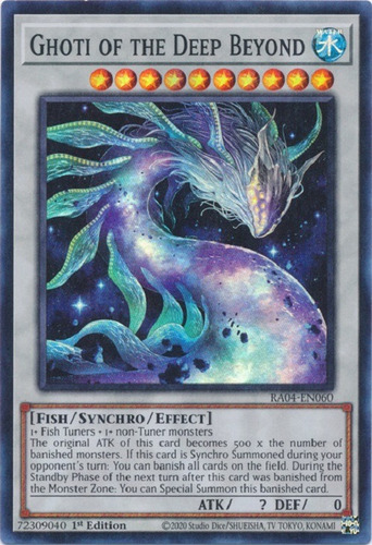 Ghoti Of The Deep Beyond - Mysterytcg Ra04-en060-sr Inglés