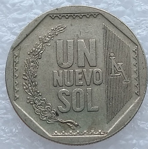 Moneda Perú 1 Nuevo Sol 2009