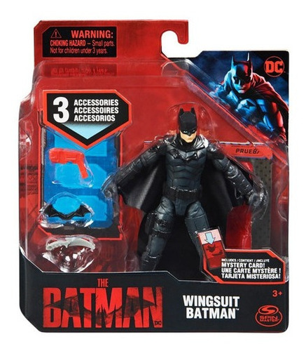 Coleccion 2 Figuras The Batman 3 Accesorios Spin Master